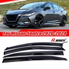 For 20-25 Nissan Sentra Jdm Mugen Style Window Visors Vent Deflector Rain Guards New. Price: $28.99.