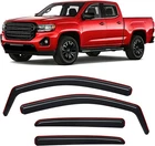 Nilight In Channel Vent Visors For Chevy Colorado Gmc Canyon 2015 C2022 Crew Cab New. Price: $55.99.