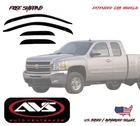 2007-2014 Chevy Silverado 2500 Hd Extended Cab Avs Window Vent Visors Rain Guard New. Price: $112.78.
