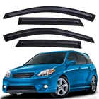 Tape-on Window Vent Visor Side Deflector For 2003-2008 Pontiac Vibe New. Price: $42.93.