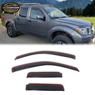 In-channel Window Visors Fits 05-20 Nissan Frontier Double Cab Rain Sun Guard New. Price: $31.99.