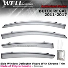 Wellvisors For Buick Regal 11-17 Window Rain Guard Deflectors Chrome Trim New. Price: $82.99.