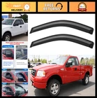 Window Visors Rain Guards For 2004-2008 F150 Regular Cab Out-channel Vent Defl New. Price: $58.99.