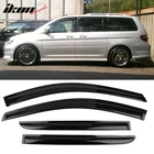 Fits 05-07 Honda Odyssey Smoke Window Visors Sun Rain Guard Vent Acrylic 4PCS New. Price: $25.15.