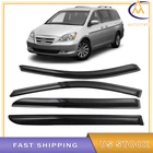 Smoke Tinted Window Visors Rain Guards Sun Shade Vent For Honda Odyssey 2005-07 New. Price: $23.55.