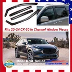 For Mazda CX-30 2020-2024 In-channel Vent Window Visor Sun Rain Guard Deflectors New. Price: $49.99.