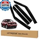 Letingfar Tape-on Rain Guards For 2011-2017 Nissan Juke New. Price: $51.18.