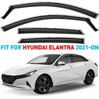 Rain Guards Vent Visors Shade For 2021-2026 Hyundai Elantra New. Price: $62.99.