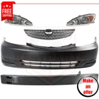 Bumper Cover, Reinforcement, Grille, Headlights 02-04 Toyota Camry Xle New. Price: $410.99.