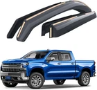 4PC Shatterproof In-channel Window Deflectors Chevy Silverado/gmc Sierra 2019-25 New. Price: $167.83.