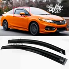 Fits 2012-15 Honda Civic 2DR Coupe Mugen Style Window Visor Rain Guard Deflector New. Price: $28.99.