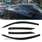 Window Visors Fits 16-20 Honda Civic Coupe Mugen Style Vent Rain Sun Guards 4PCS New. Price: $79.99.