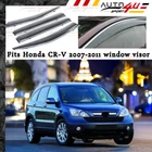 Fit Honda Crv Cr-v 07-11 Window Visors Sun Rain Guards Deflectors W/ Chrome Trim New. Price: $39.99.