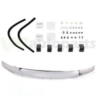 2017-2021 Ford F250 F350 Super Duty Chrome Bug Shield Hood Deflector Us New. Price: $90.95.