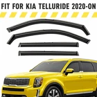 Side Window Deflectors Rain Guards For 2020-2026 Kia Telluride New. Price: $58.40.
