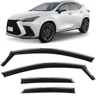 Sun Rain Visors Wind Guards For 2022-2026 Lexus Nx Shatterproof New. Price: $69.99.