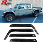 For 07-23 Jeep Wrangler 20-23 Gladiator Window Visor Sun Rain Guards Vent New. Price: $26.88.