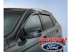 16 Thru 22 Lincoln Mkx Nautilus Oem Genuine Smoke Side Window Deflector Kit 4-PC New. Price: $94.95.