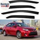 Window Visors Rain Guards For Toyota Corolla 2014-2019, Out-channel Vent New. Price: $55.59.