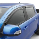 Egr 573551 In-channel Window Visors 4PC Dark Smoke Crew Cab 19-22 Ford Ranger New. Price: $74.99.