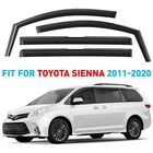 Rain Guards Vent Visors Shade For 2011-2020 Toyota Sienna New. Price: $62.99.