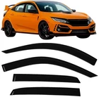 2016-2021 Tape-on Rain Guards For Honda Civic Hatchback Side Window Visor Def... New. Price: $73.57.