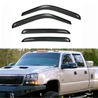 4PC Outside Mount Sun/rain Guards Window Visor Compatible With 01-06 Chevy New. Price: $90.91.