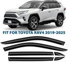 Rain Guards Vent Visors Shade For 2019-2025 Toyota RAV4 Shatterproof New. Price: $78.74.