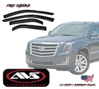2015-2020 Cadillac Escalade Esv Window Avs Vent Visors Rain Guard Deflector 4PC. New. Price: $112.78.