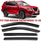 Rain Guards Vent Visors Shade For 2013-2020 Nissan Pathfinder Shatterproof New. Price: $62.99.