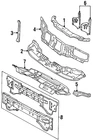 Genuine Ford Upper Deflector F8RZ-8311-FA New. Price: $83.35.