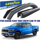 Rain Guards Vent Visors Shade For 2019-2026 Dodge Ram 1500 Crew Cab New. Price: $104.99.