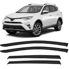 Sun/rain Guard Outside Mount Tape-on Window Visors For 2013-2018 Toyota RAV4 New. Price: $28.59.