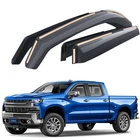Goodyear Smoke Window Vent Deflectors For Silverado 1500 2019 2025 Crew Cab New. Price: $114.19.