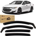 Nilight In-channel Window Visors For Chevrolet Malibu 2016-24 Rain Guards New. Price: $55.99.