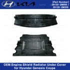 Oem Engine Shield Radiator Support Under Cover For Hyundai Genesis Coupe 09-17 New. Price: $184.91.