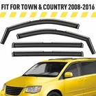Rain Guards Vent Visors Shade For 2008-2016 Chrysler Town And Country New. Price: $61.94.