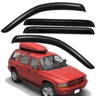 Tape-on Mount Window Visor Vent Shade Rain Guard Fits 1998-2003 Dodge Durango New. Price: $43.97.