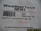 50161 Weathertech Stone & Bug Deflector Chevrolet Silverado 07-13 , Dark Smoke New. Price: $78.99.
