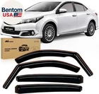 Channel Rain Guards For Toyota Corolla 2020 2021 2022 2023 2024 2025 Sedan New. Price: $93.03.