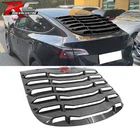 Fits 20-24 Tesla Model Y Rear Window Louver Sun Guard Vent Carbon Fiber Print New. Price: $199.99.