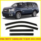 Tinted Window Visors Deflectors Rain Guards For Chevy Tahoe/ Gmc Yukon 2015-2020 New. Price: $55.16.
