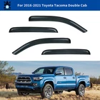Fits 16-23 Toyota Tacoma Double Cab N300 Window Visors Rain Sun Guard Vent 4PC New. Price: $39.99.
