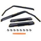 4X Fit Forjeep Wrangler Jk 2007-2018 Rain Guards Vent Visors Shade Protection New. Price: $54.99.