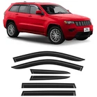 Custom Fit Wind Deflectors For Jeep Grand Cherokee 2011 2020 Polycarbonate 6P... New. Price: $128.74.