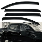Fits 2007-2021 Toyota Tundra Crewmax Cab Tape-on Window Visor Deflectors New. Price: $42.97.