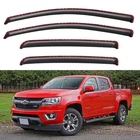 In-channel Window Visors Rain Guards For 2015-2022 Chevy Colorado Crew Cab, W... New. Price: $61.00.