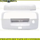 2014-2018 Chevy Silverado Tailgate Handle Cover W/buc Hole WA8624 Olympic White New. Price: $26.23.