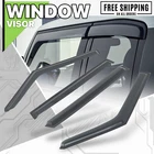 Tape-on Window Visor Shade Vent Rain Deflector Guard Fit 10-13 Kia Soul Am New. Price: $35.19.