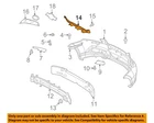 Gm Oem 09-11 AVEO5 Front Bumper Grille Components-air Deflector 96820334 New. Price: $20.08.